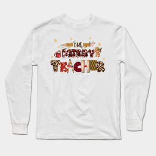 Christmas teacher Long Sleeve T-Shirt